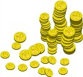 Gold coins clip art