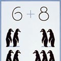 Penguin Addition Picture - Free Math Photos & Images