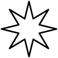 8 Point Star Picture - Free Math Photos & Images