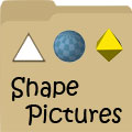 Shapes Pictures - 2D Polygons & 3D Images