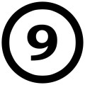 Number 9 picture