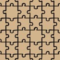 Jigsaw Pattern Picture