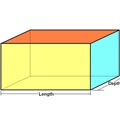 Rectangular cuboid picture
