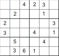 Easy Printable Sudoku Puzzle Number 6