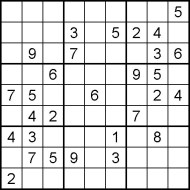 Hard Printable Sudoku Puzzle Number 2