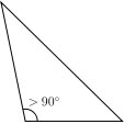 properties of an obtuse isosceles triangle