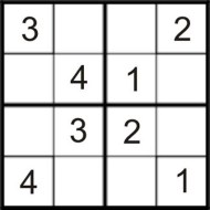 Sudoku easy | Metal Print